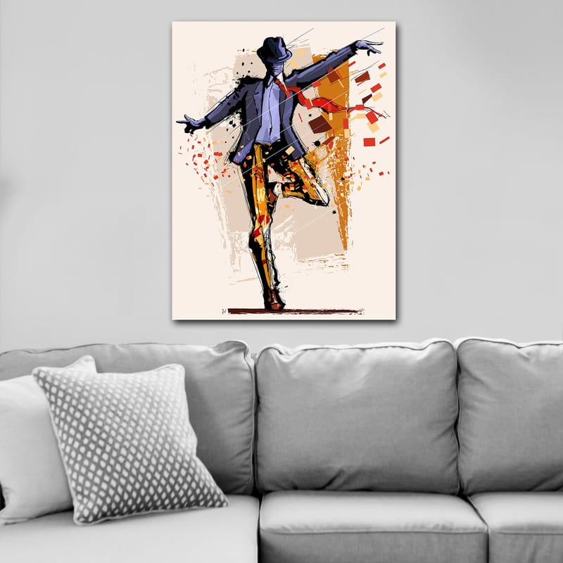 Dekorativ Canvastavla 70x100 cm - Flerfärgad - Inredning - Tavlor & konst - Canvastavlor