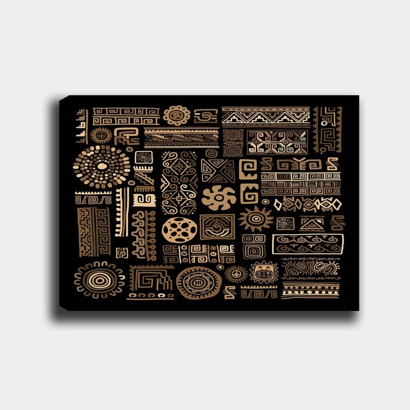Dekorativ Canvastavla 70x100 cm - Flerfärgad - Inredning - Tavlor & konst - Canvastavlor