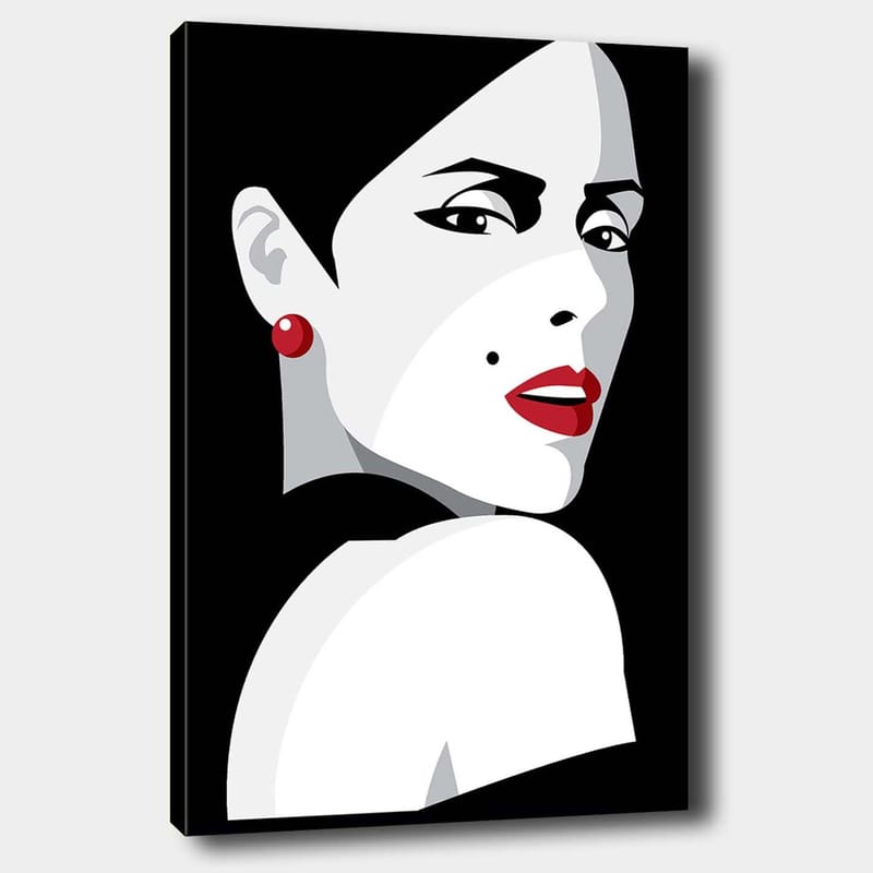 Dekorativ Canvastavla 70x100 cm - Flerfärgad - Inredning - Tavlor & konst - Canvastavlor