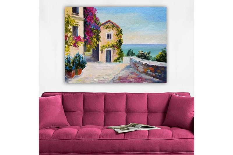 Dekorativ Canvastavla 70x100 cm - Flerfärgad - Inredning - Tavlor & konst - Canvastavlor
