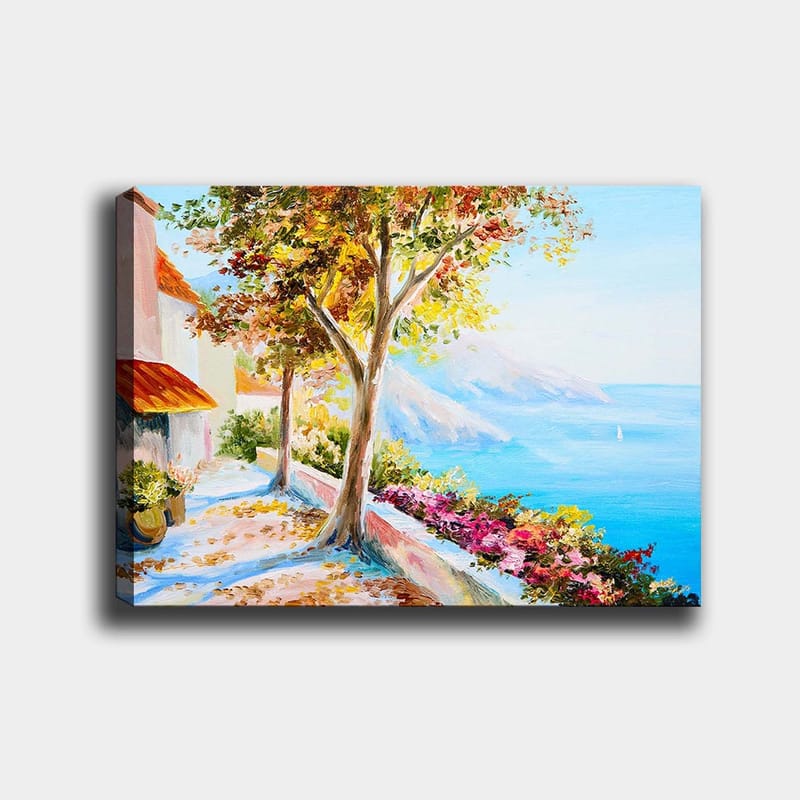 Dekorativ Canvastavla 70x100 cm - Flerfärgad - Inredning - Tavlor & konst - Canvastavlor