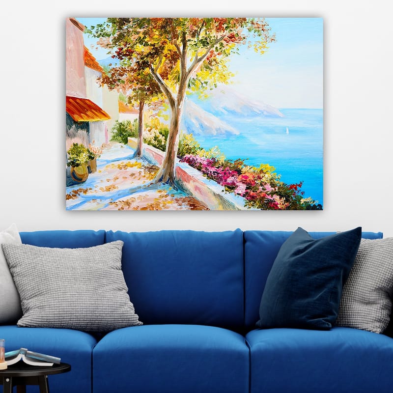 Dekorativ Canvastavla 70x100 cm - Flerfärgad - Inredning - Tavlor & konst - Canvastavlor
