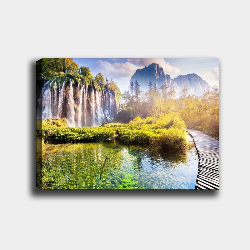 Dekorativ Canvastavla 70x100 cm - Flerfärgad - Inredning - Tavlor & konst - Canvastavlor