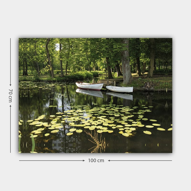 Dekorativ Canvastavla 70x100 cm - Flerfärgad - Inredning - Tavlor & konst - Canvastavlor