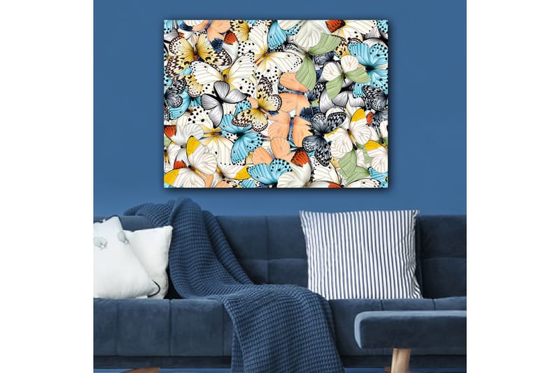Dekorativ Canvastavla 70x100 cm - Flerfärgad - Inredning - Tavlor & konst - Canvastavlor