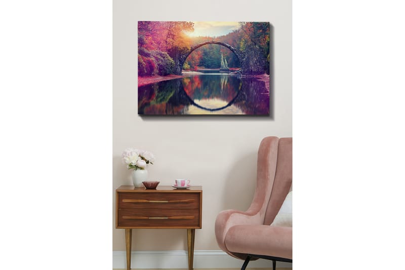 Dekorativ Canvastavla 70x100 cm - Flerfärgad - Inredning - Tavlor & konst - Canvastavlor
