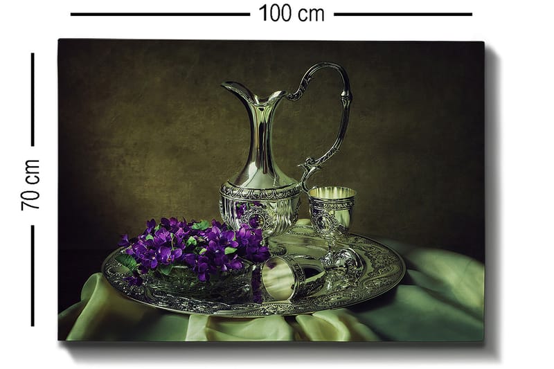 Dekorativ Canvastavla 70x100 cm - Flerfärgad - Inredning - Tavlor & konst - Canvastavlor