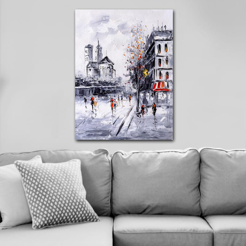 Dekorativ Canvastavla 70x100 cm - Flerfärgad - Inredning - Tavlor & konst - Canvastavlor