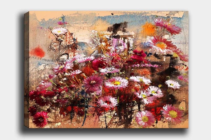 Dekorativ Canvastavla 70x100 cm - Flerfärgad - Inredning - Tavlor & konst - Canvastavlor