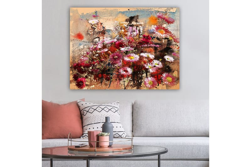 Dekorativ Canvastavla 70x100 cm - Flerfärgad - Inredning - Tavlor & konst - Canvastavlor