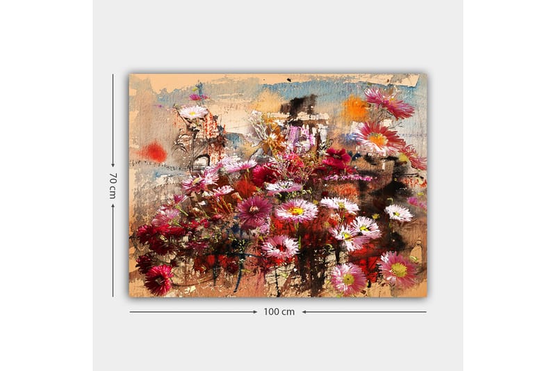 Dekorativ Canvastavla 70x100 cm - Flerfärgad - Inredning - Tavlor & konst - Canvastavlor