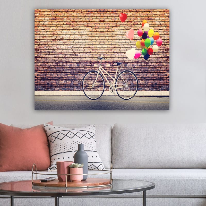 Dekorativ Canvastavla 70x100 cm - Flerfärgad - Inredning - Tavlor & konst - Canvastavlor