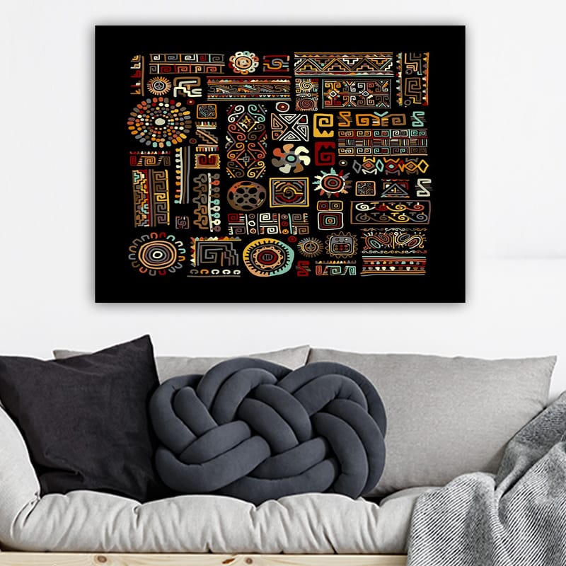 Dekorativ Canvastavla 70x100 cm - Flerfärgad - Inredning - Tavlor & konst - Canvastavlor