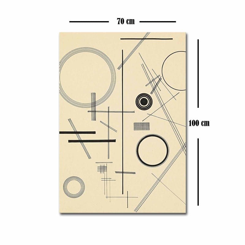 Dekorativ Canvastavla 70x100 cm - Flerfärgad - Inredning - Tavlor & konst - Canvastavlor