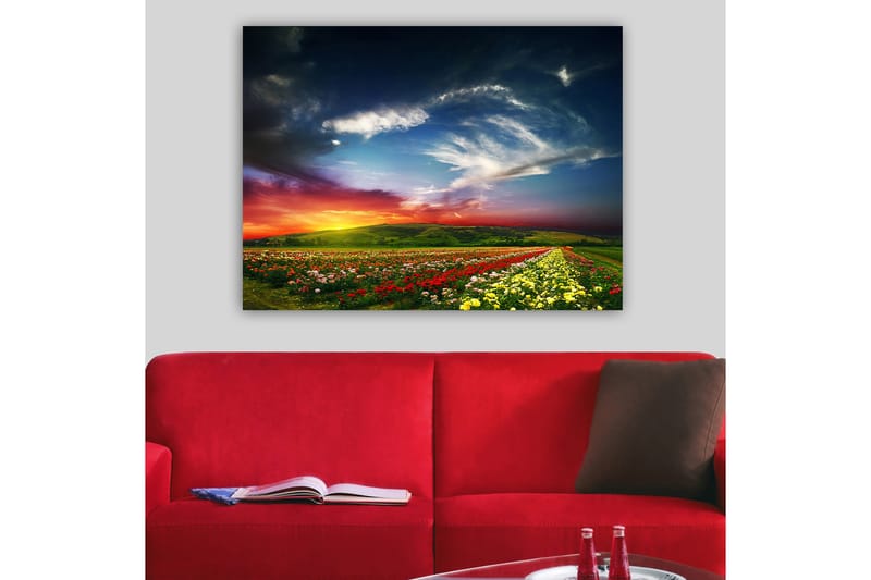 Dekorativ Canvastavla 70x100 cm - Flerfärgad - Inredning - Tavlor & konst - Canvastavlor