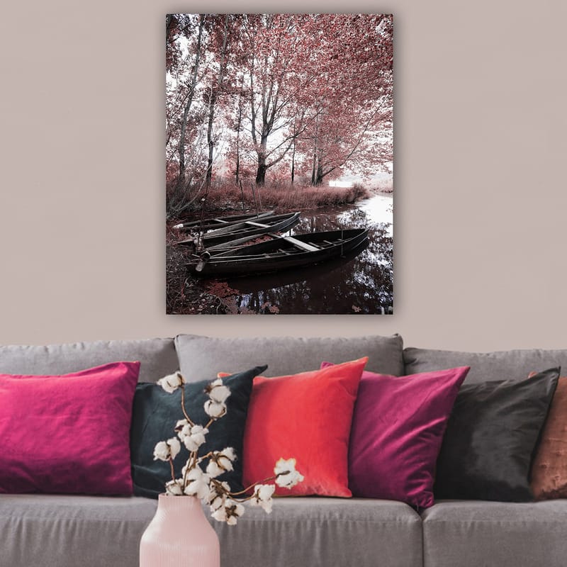 Dekorativ Canvastavla 70x100 cm - Flerfärgad - Inredning - Tavlor & konst - Canvastavlor