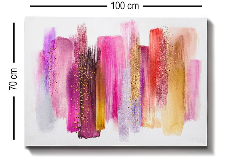 Dekorativ Canvastavla 70x100 cm - Flerfärgad - Inredning - Tavlor & konst - Canvastavlor