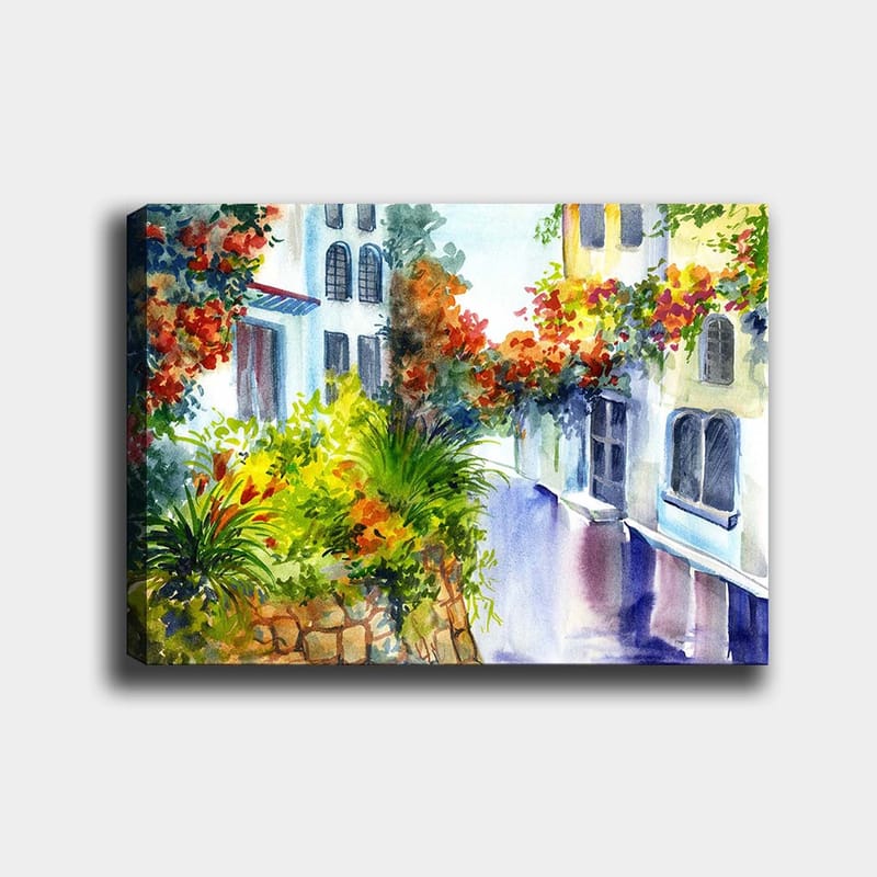 Dekorativ Canvastavla 70x100 cm - Flerfärgad - Inredning - Tavlor & konst - Canvastavlor