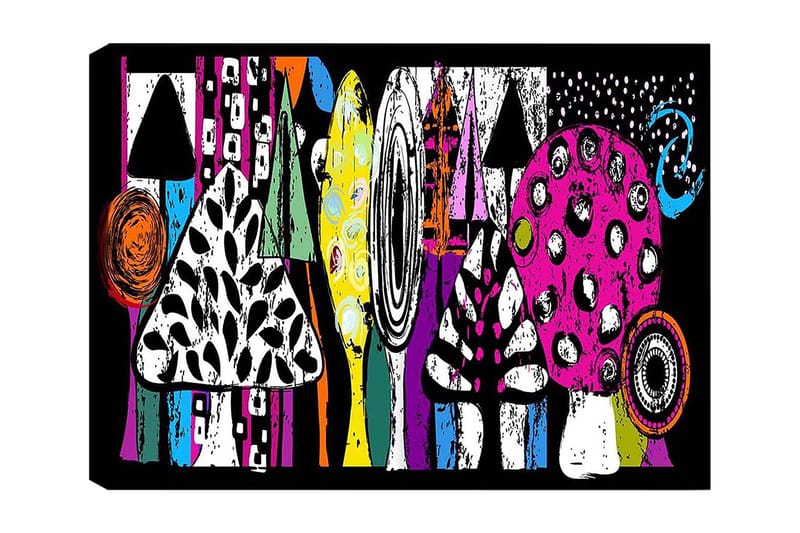 Dekorativ Canvastavla 70x100 cm - Flerfärgad - Inredning - Tavlor & konst - Canvastavlor