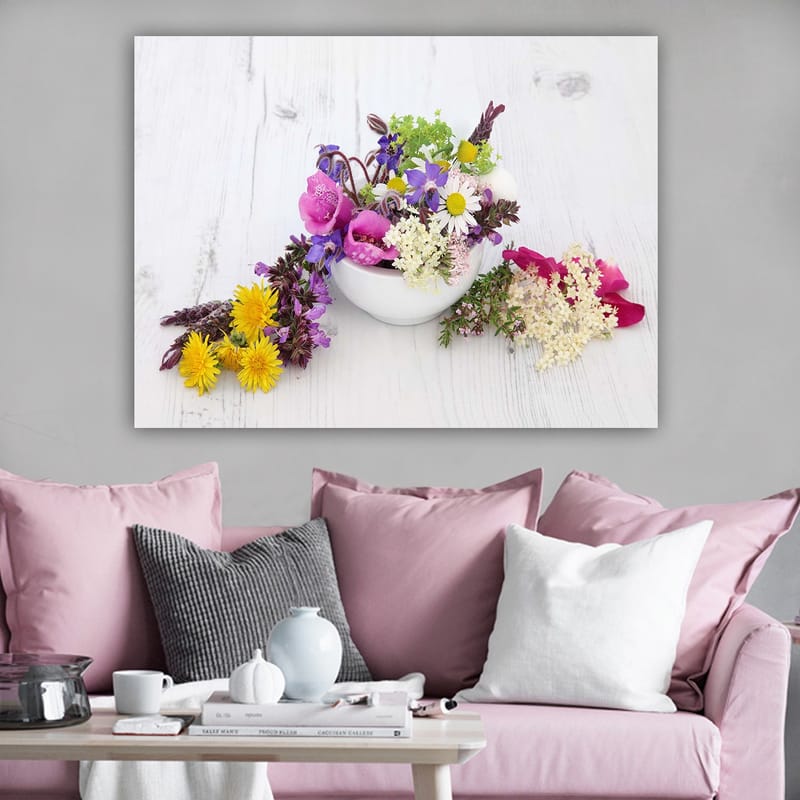 Dekorativ Canvastavla 70x100 cm - Flerfärgad - Inredning - Tavlor & konst - Canvastavlor