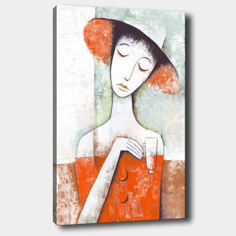 Dekorativ Canvastavla 70x100 cm, Flerfärgad