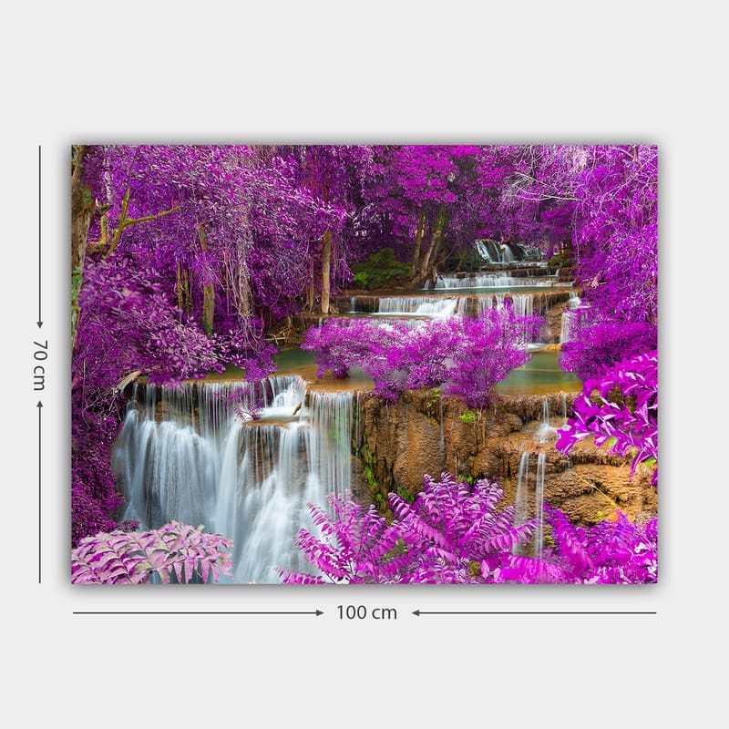 Dekorativ Canvastavla 70x100 cm - Flerfärgad - Inredning - Tavlor & konst - Canvastavlor