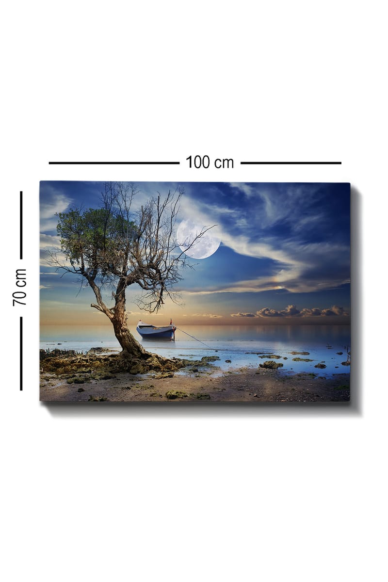 Dekorativ Canvastavla 70x100 cm - Flerfärgad - Inredning - Tavlor & konst - Canvastavlor