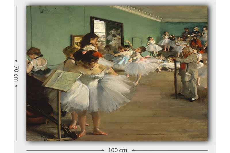 Dekorativ Canvastavla 70x100 cm - Flerfärgad - Inredning - Tavlor & konst - Canvastavlor