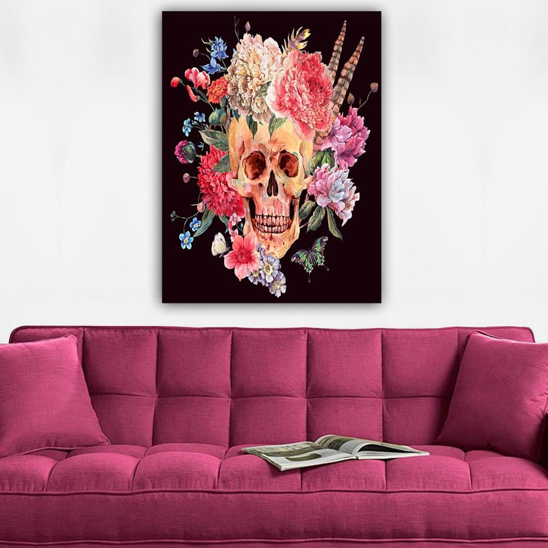 Dekorativ Canvastavla 70x100 cm - Flerfärgad - Inredning - Tavlor & konst - Canvastavlor