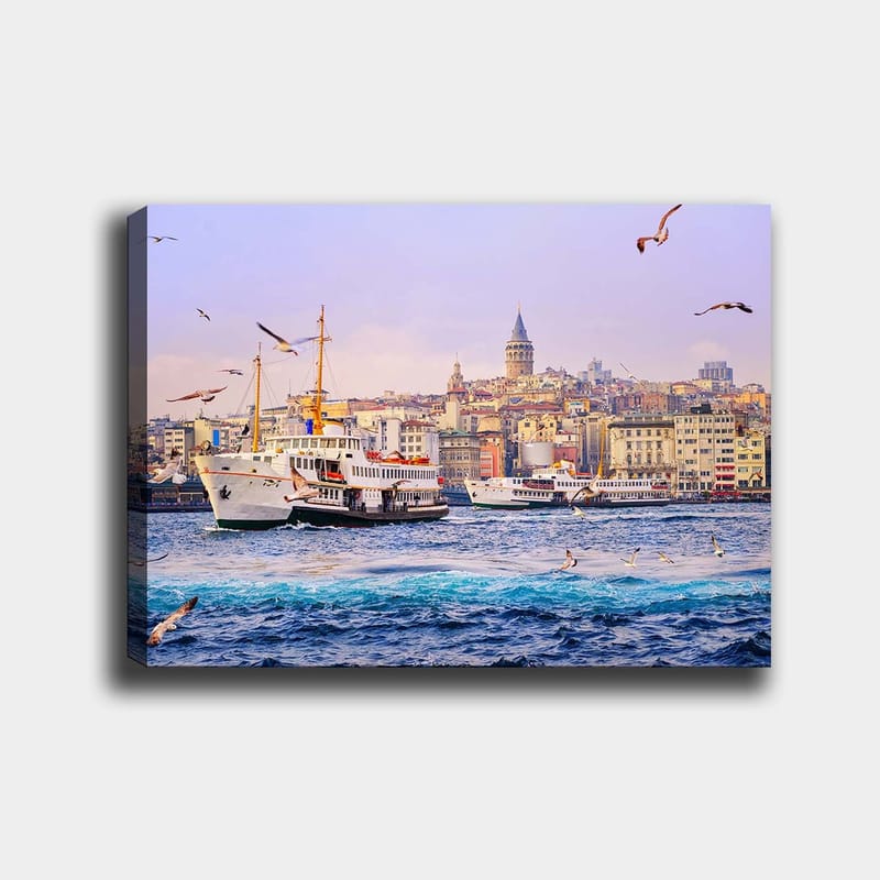 Dekorativ Canvastavla 70x100 cm - Flerfärgad - Inredning - Tavlor & konst - Canvastavlor