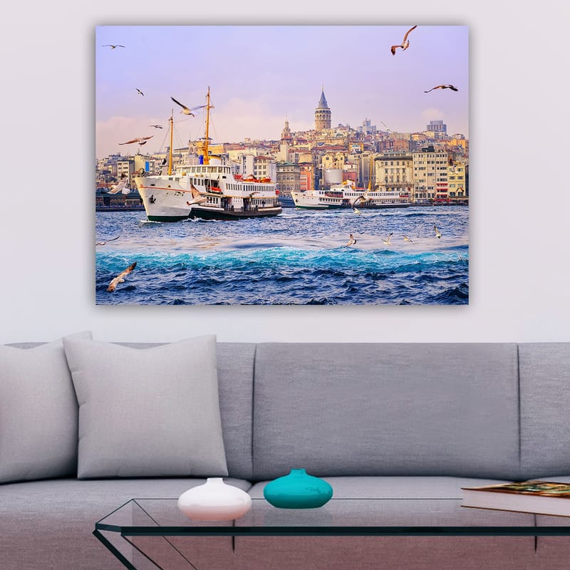 Dekorativ Canvastavla 70x100 cm - Flerfärgad - Inredning - Tavlor & konst - Canvastavlor