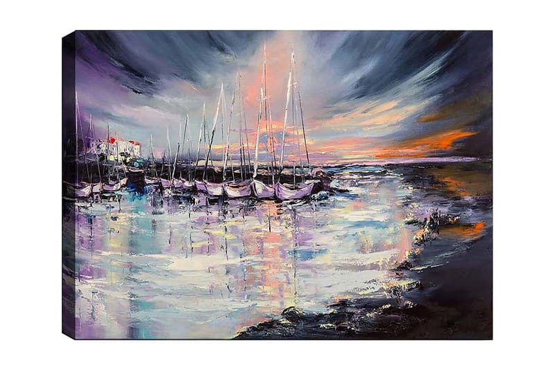 Dekorativ Canvastavla 70x100 cm - Flerfärgad - Inredning - Tavlor & konst - Canvastavlor