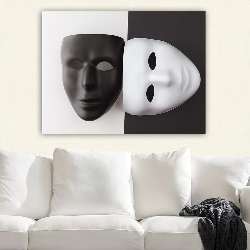 Dekorativ Canvastavla 70x100 cm - Flerfärgad - Inredning - Tavlor & konst - Canvastavlor
