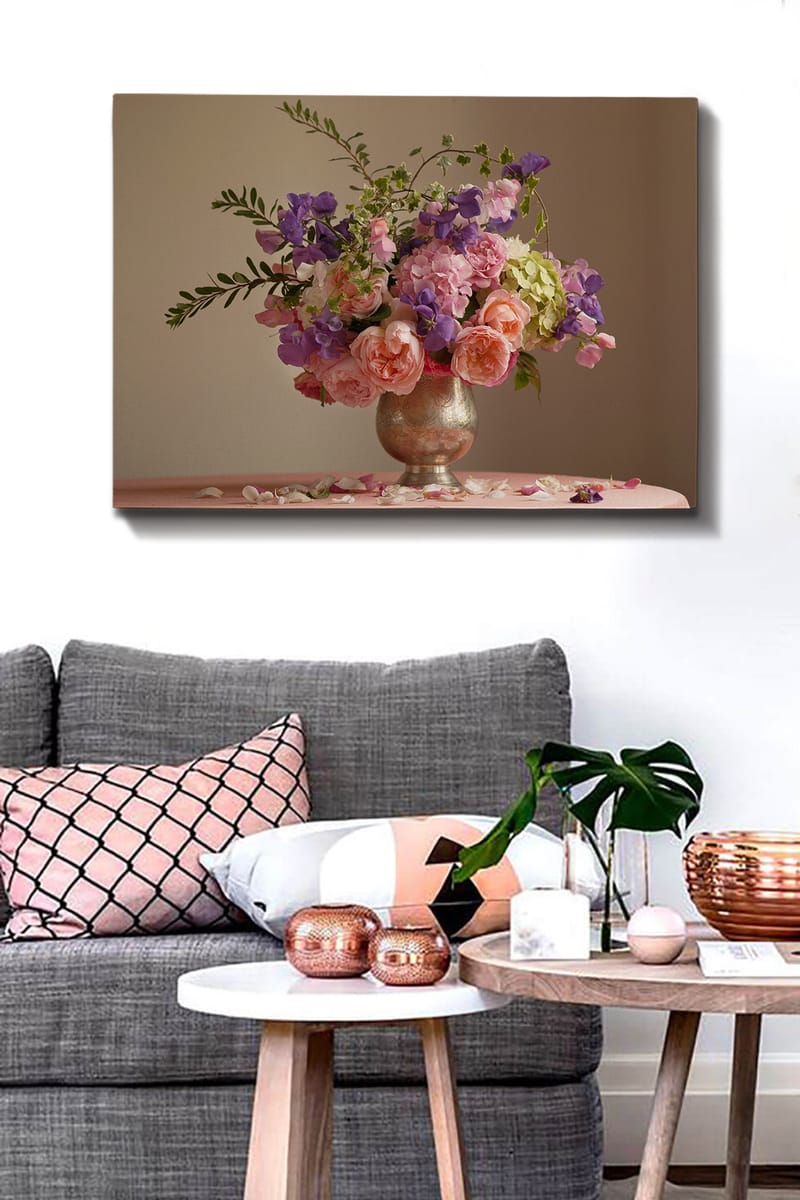Dekorativ Canvastavla 70x100 cm - Flerfärgad - Inredning - Tavlor & konst - Canvastavlor