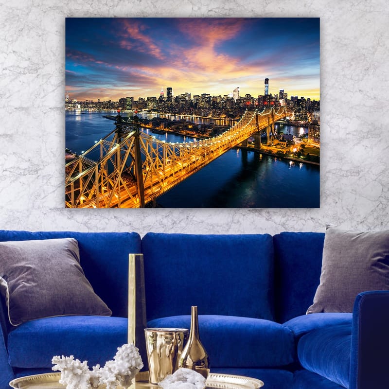 Dekorativ Canvastavla 70x100 cm - Flerfärgad - Inredning - Tavlor & konst - Canvastavlor