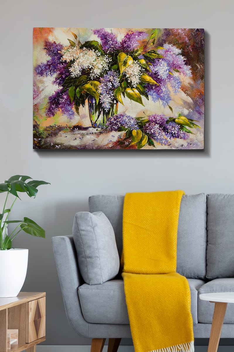 Dekorativ Canvastavla 70x100 cm - Flerfärgad - Inredning - Tavlor & konst - Canvastavlor