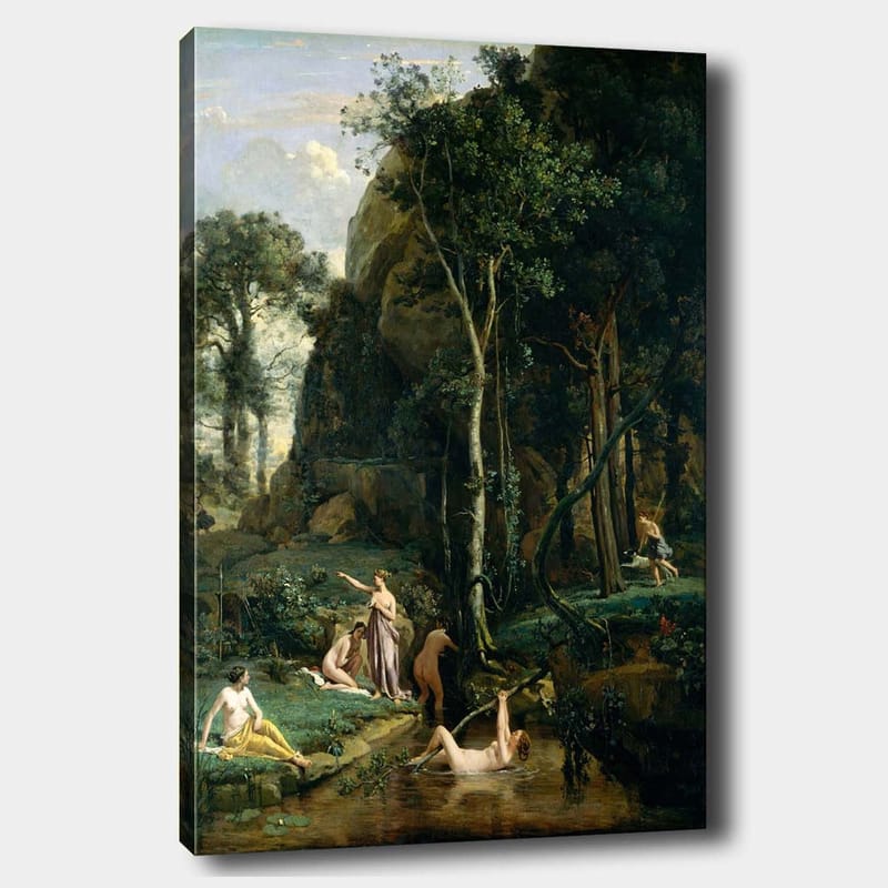 Dekorativ Canvastavla 70x100 cm - Flerfärgad - Inredning - Tavlor & konst - Canvastavlor