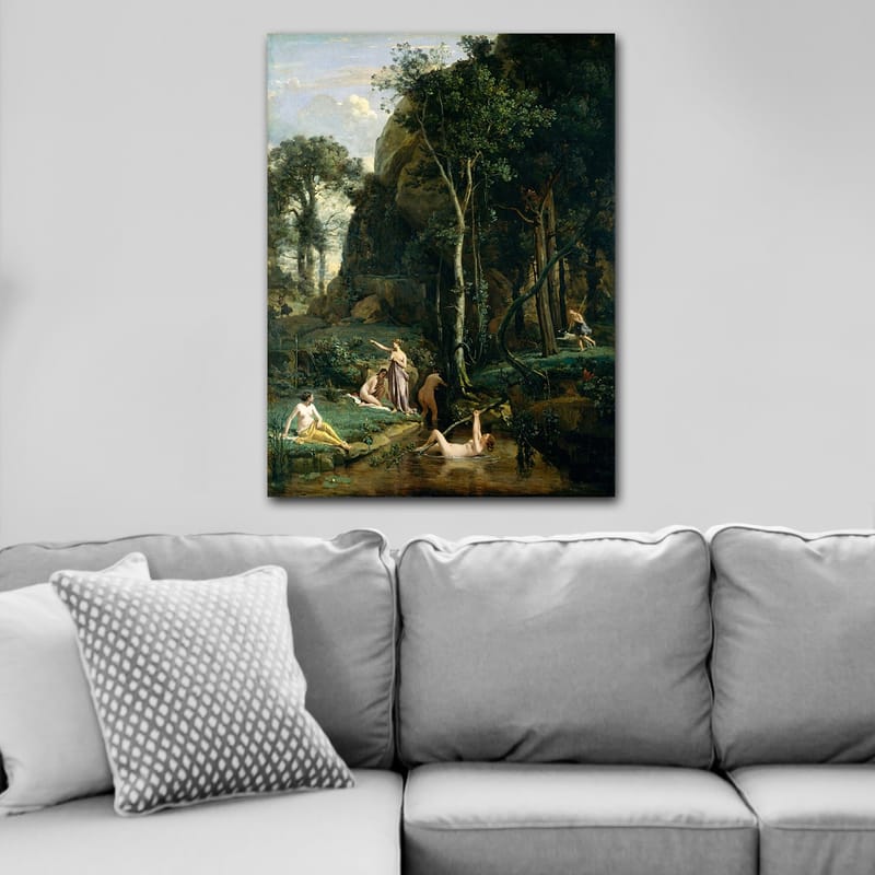 Dekorativ Canvastavla 70x100 cm - Flerfärgad - Inredning - Tavlor & konst - Canvastavlor