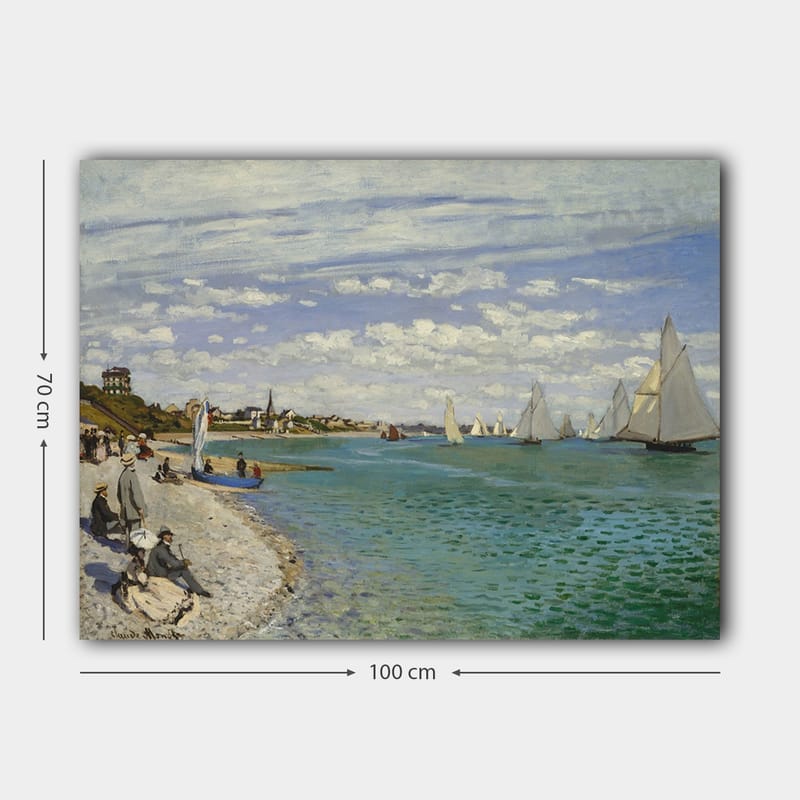 Dekorativ Canvastavla 70x100 cm - Flerfärgad - Inredning - Tavlor & konst - Canvastavlor