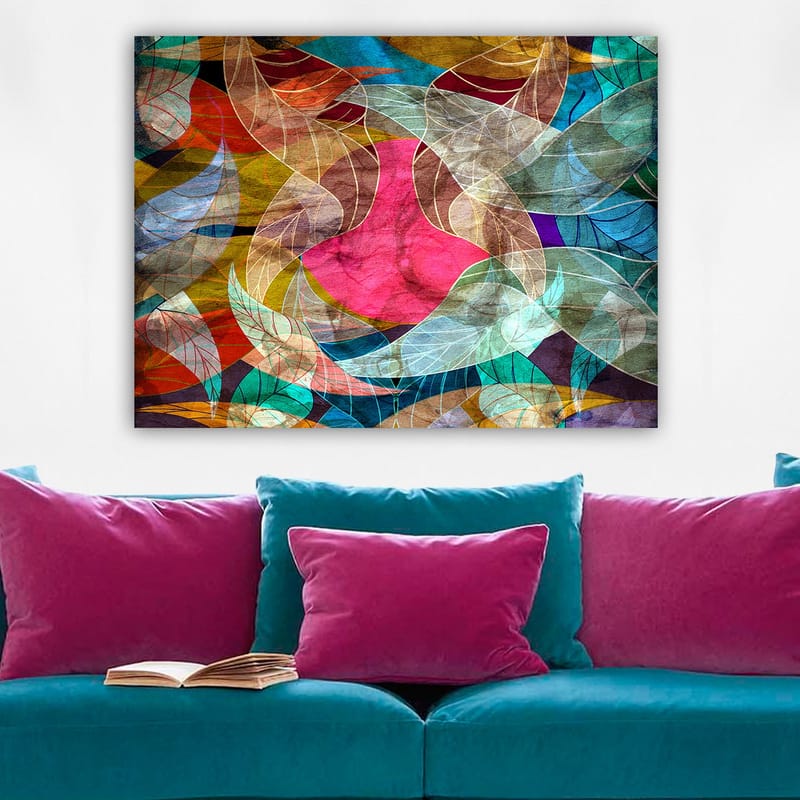 Dekorativ Canvastavla 70x100 cm - Flerfärgad - Inredning - Tavlor & konst - Canvastavlor