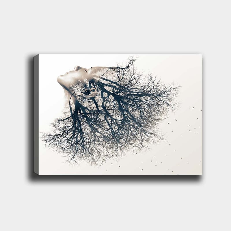 Dekorativ Canvastavla 70x100 cm - Flerfärgad - Inredning - Tavlor & konst - Canvastavlor