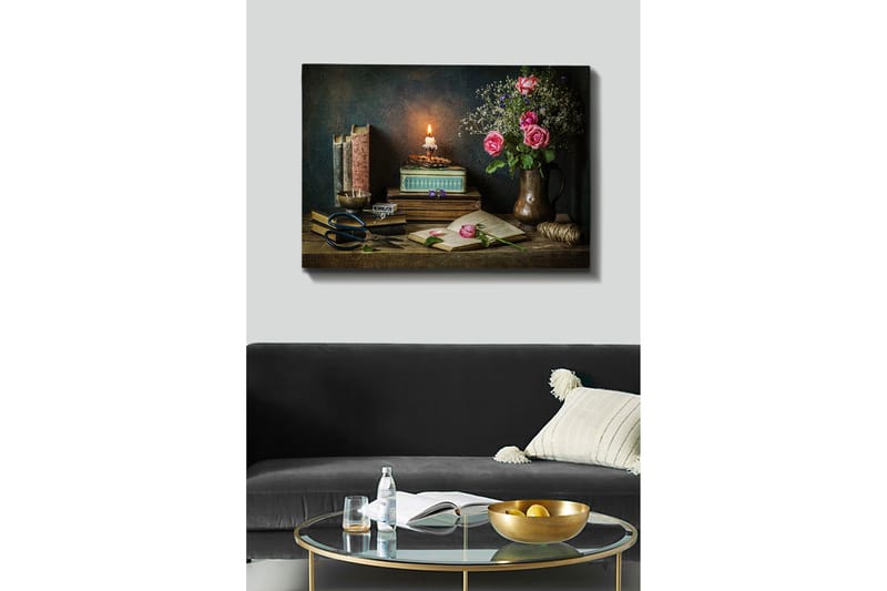 Dekorativ Canvastavla 70x100 cm - Flerfärgad - Inredning - Tavlor & konst - Canvastavlor