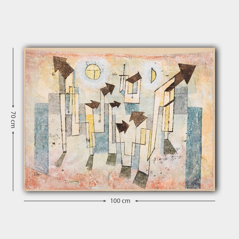 Dekorativ Canvastavla 70x100 cm - Flerfärgad - Inredning - Tavlor & konst - Canvastavlor
