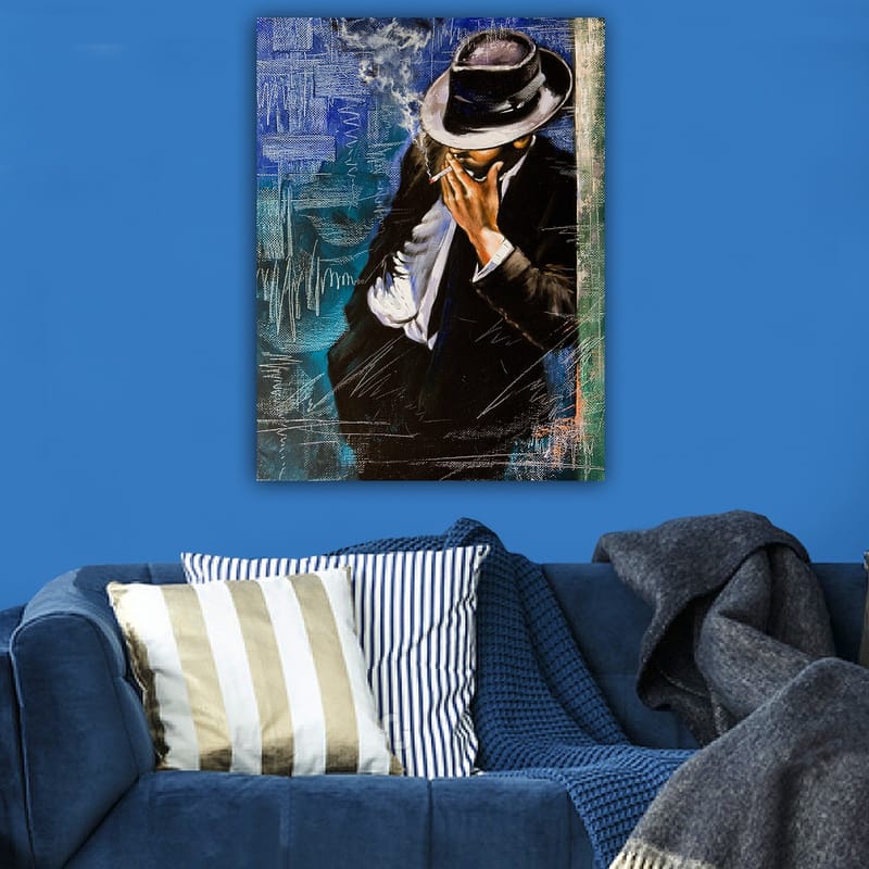 Dekorativ Canvastavla 70x100 cm - Flerfärgad - Inredning - Tavlor & konst - Canvastavlor