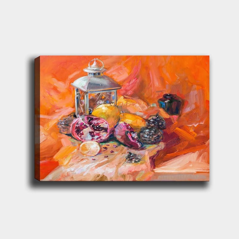 Dekorativ Canvastavla 70x100 cm - Flerfärgad - Inredning - Tavlor & konst - Canvastavlor