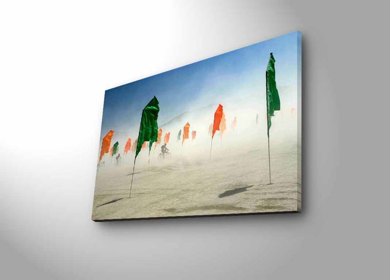 Dekorativ Canvastavla med LED 45x70 cm - Flerfärgad - Inredning - Tavlor & konst - Canvastavlor