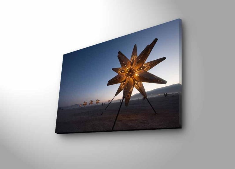 Dekorativ Canvastavla med LED 45x70 cm - Flerfärgad - Inredning - Tavlor & konst - Canvastavlor