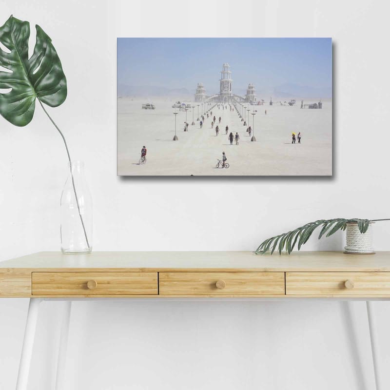 Dekorativ Canvastavla med LED 45x70 cm - Flerfärgad - Inredning - Tavlor & konst - Canvastavlor