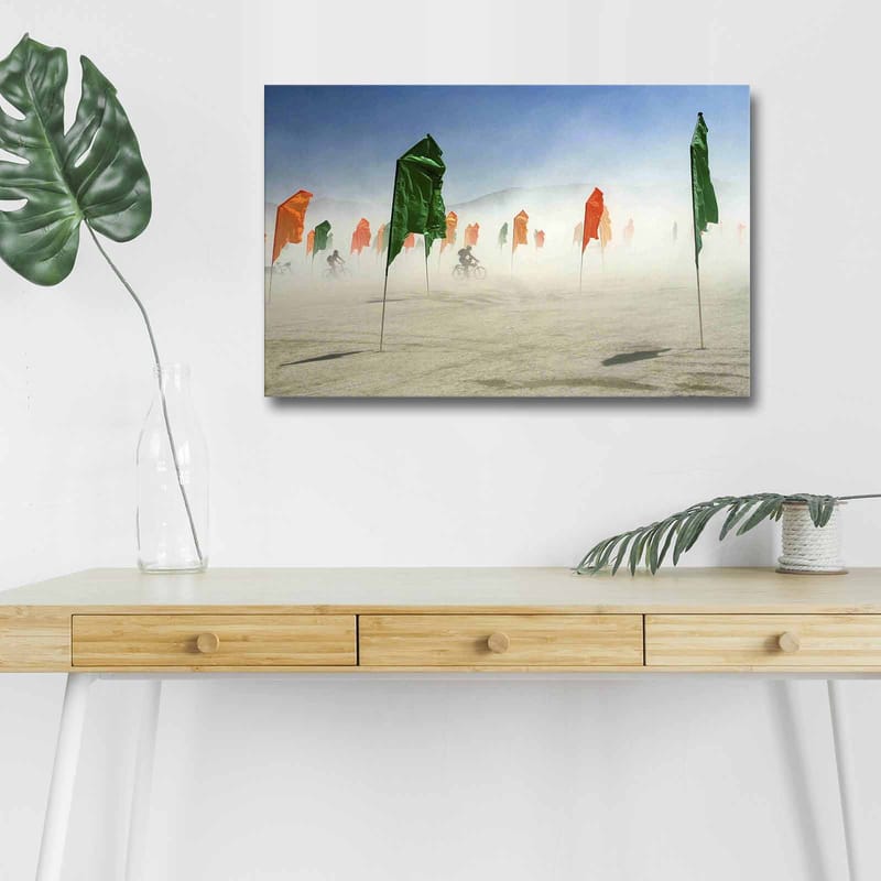 Dekorativ Canvastavla med LED 45x70 cm - Flerfärgad - Inredning - Tavlor & konst - Canvastavlor