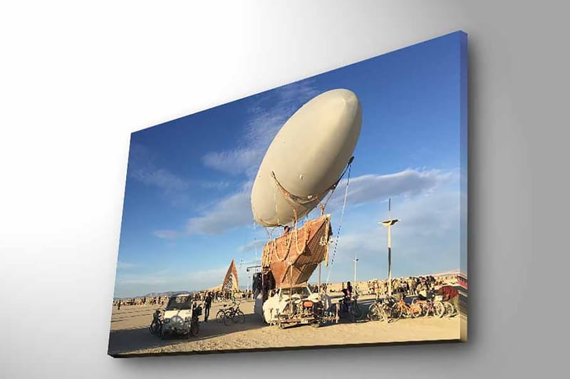 Dekorativ Canvastavla med LED 45x70 cm - Flerfärgad - Inredning - Tavlor & konst - Canvastavlor